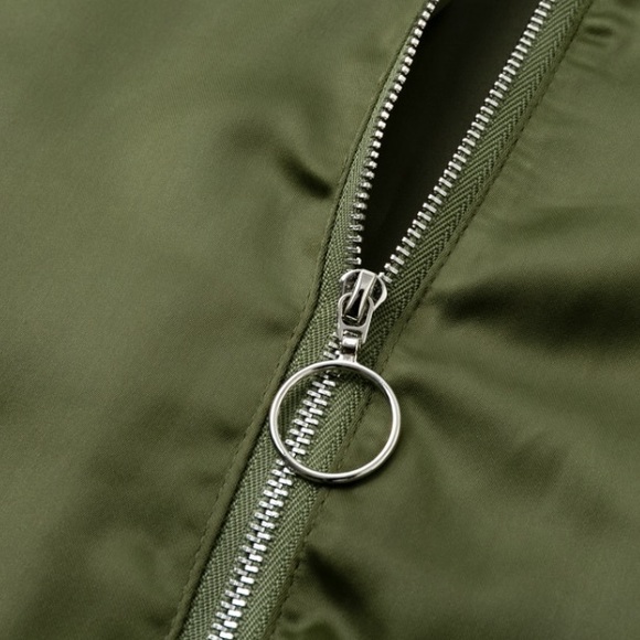 Lace Up Sleeves Jacket - Picture 5 of 8